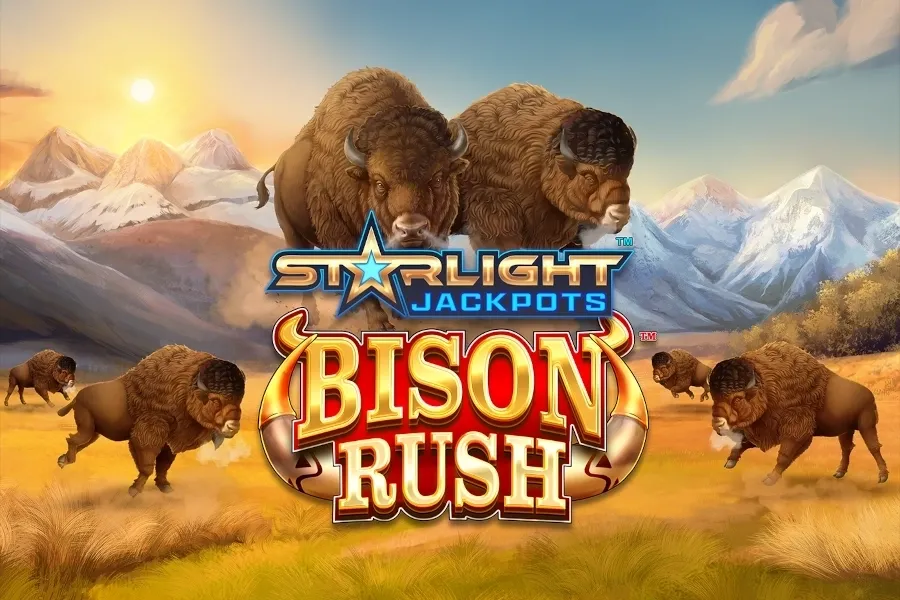 プレイ Starlight Jackpots Bison Rush